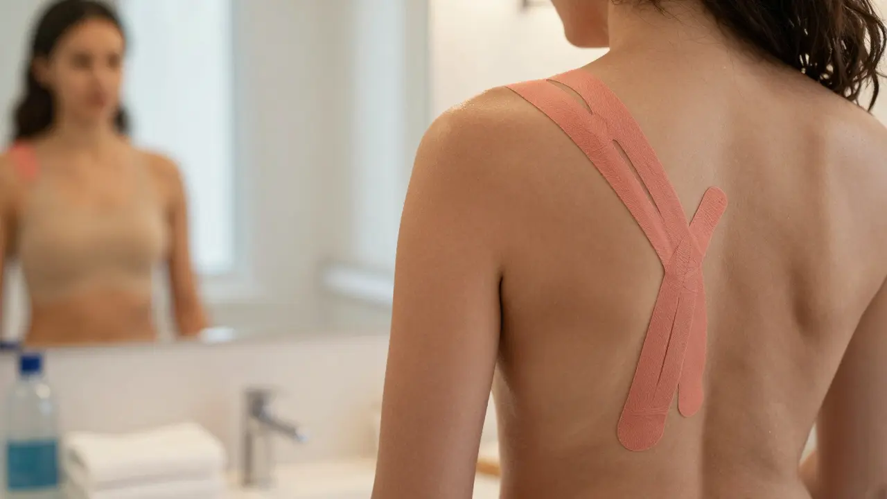 Jak se lepi tejpy na záda: krok za krokem pro účinnou podporu a úlevu od bolesti