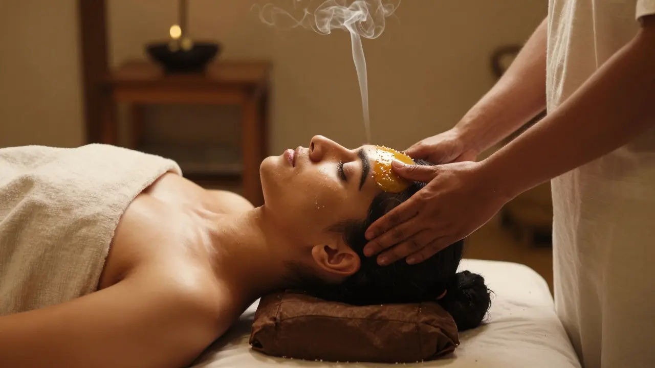 Indická masáž hlavy: Cesta k hlubokému relaxu a pohodě